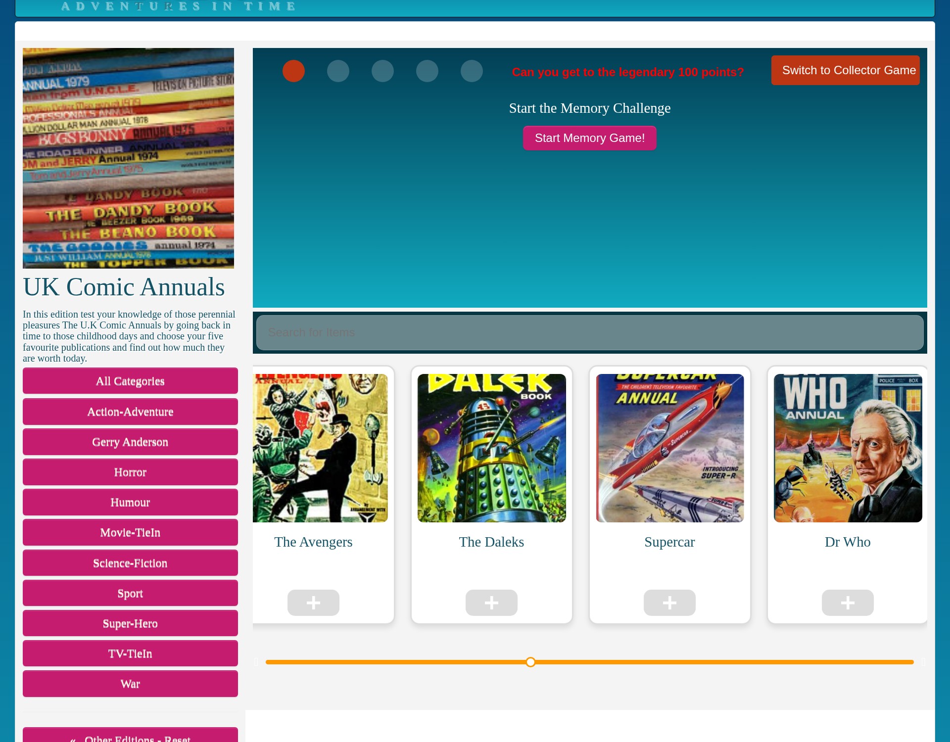 UK Comic Annuals edition preview