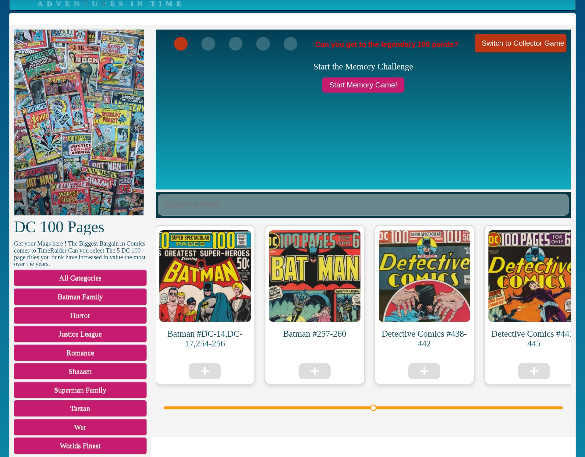 DC 100 Pages edition preview