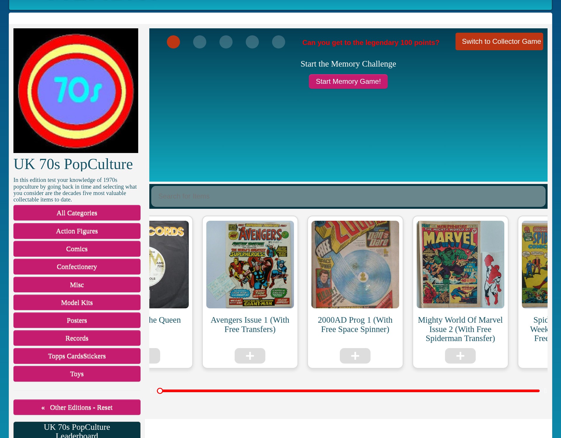 UK 70s Pop Culture edition preview