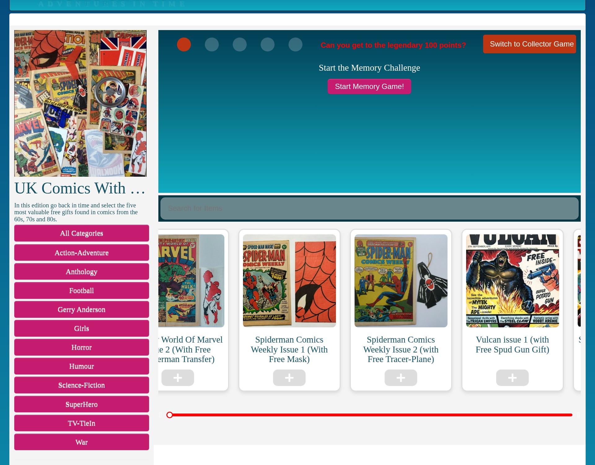 UK Comics With Free Gifts edition preview